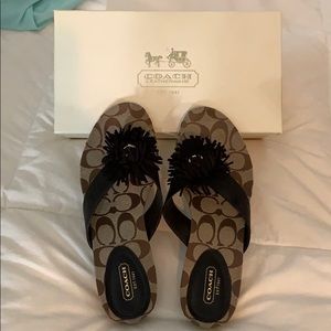 Coach sandal size 8